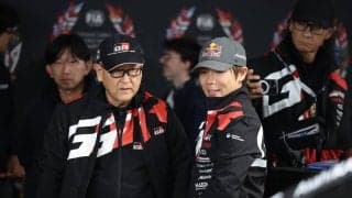 WRCジャパン：岡崎の走行を終えた時点でスーパーサンデートップは勝田貴元。前日には豊田会長から激励も