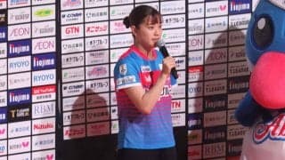 23歳・長﨑美柚が放つ“潤滑油”としての存在感　「60-60」達成のサウスポーが見据える高み「一つずつ階段を登っていく」【Tリーグ】