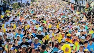 阪神淡路大震災から30年の神戸、2万人駆ける　新コース96%完走