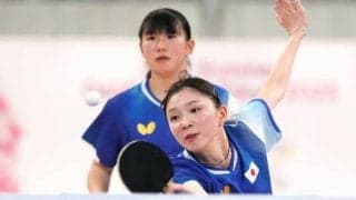 卓球女子の山田瑞恵、山田萌心ペアが銅メダル　デフリンピック