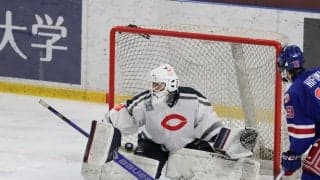 後半から追い上げを見せるが敗戦となる─エイワ杯2025年度関東大学アイスホッケーリーグ戦セカンドリーグ　対東洋大戦
