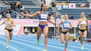 難聴の短距離女王、健常者と競い選手権優勝経験も「ロス五輪めざす」