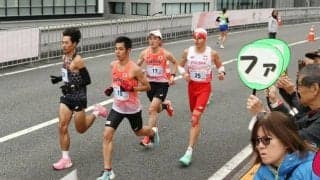 デフリンピックのマラソン、舞台は高速道路　高層ビル間を駆け抜けた