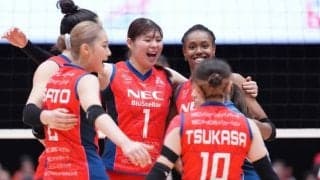 【バレー】NEC川崎がフルセットを制して13勝目。姫路が11勝目。群馬が5位に浮上　SV女子
