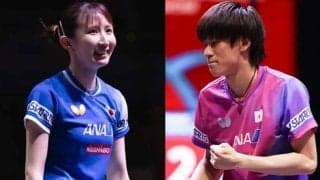 張本美和、張本智和がエース起用でシングルスに臨む　早田ひなが戸上隼輔とペア結成で混合ダブルスに抜擢【卓球・ITTF混合団体W杯2025】