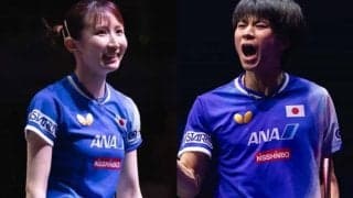 卓球日本を初戦快勝に導いた“2021年アジア王者”ペア　伊藤美誠＆松島輝空らのダブルス起用も今後の鍵に【ITTF混合団体W杯2025】