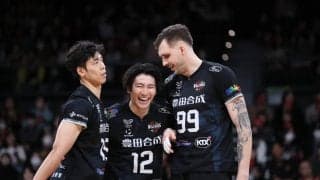 SVリーグ男子　サントリー、大阪B、WD名古屋、STINGS愛知が連勝