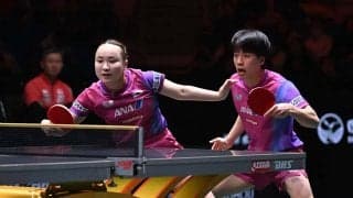 伊藤美誠、篠塚大登がドイツとの準決勝で混合ダブルスに抜擢　17歳・張本美和、18歳・松島輝空がシングルスでエース起用【卓球・ITTF混合団体W杯】