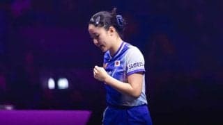 張本美和、中国メディアが世界2位・王曼昱の攻略法を分析　7戦7敗の“天敵”に挑む17歳の「唯一の選択肢」とは【WTTファイナルズ香港】