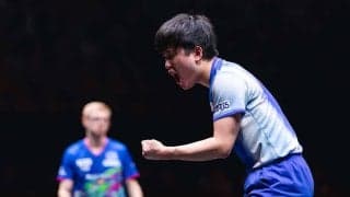 エース・張本智和が振り返った“天敵撃破”の要因　悲願の初優勝へあと2勝、好相性の世界2位・中国勢と準決勝で激突【WTTファイナルズ香港】