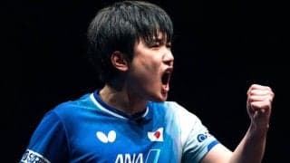 「率直に言えば…」張本智和の戴冠に中国メディアが“もの言い”　王楚欽棄権での勝利との一方で称賛の言葉も「完全に“ゾーン”に入っていた」