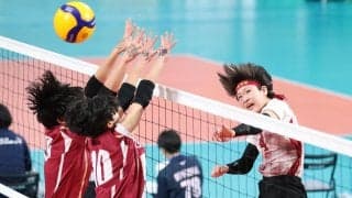 千葉・敬愛学園は1回戦で旭川実に敗退「緊張で動けなかった」　春高バレー