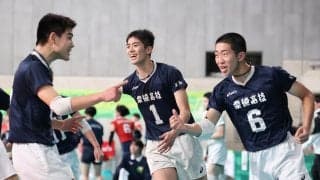春高バレー　崇徳、37年ぶり5度目Vへ好発進