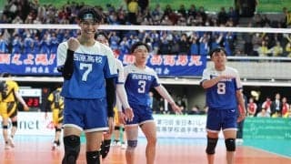 春高バレー　西原、〝ラムネ効果〟で2年ぶり初戦突破