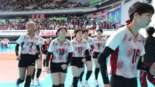 春高バレー　敬愛学園、2セットともリードしながら旭川実に逆転負け