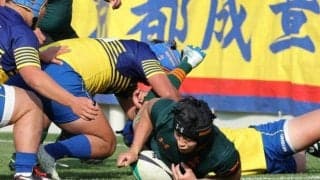 東福岡は準決勝で敗れる　全国高校ラグビー、最後に意地の連続トライ