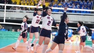 勝ち上がりチームはどこか　女子3日目（1/7）2回戦の全12試合予定【春高2026】