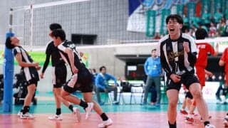 春高バレー　静清、フルセット制し前回大会4強の東亜学園を下す金星
