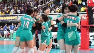 東京・文京学院大女、高校総体2位の強豪に快勝　春高バレー