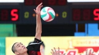 春高バレー　地元のスーパーで募金して遠征費の一部を補填　鹿児島の川内商工が3回戦へ　194センチの1年生エース・田中洸「鹿児島の高校で日本一を」