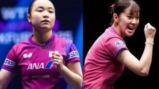 伊藤美誠、前回敗北のサウスポー・長﨑美柚に雪辱なるか　戦績互角の日本人対決、実力者同士の1回戦に注目【WTTチャンピオンズドーハ】
