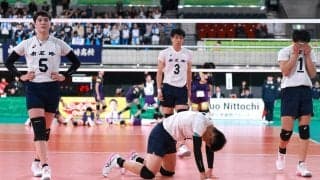 春高バレー　V候補の市尼崎が雄物川に国スポのリベンジならず　エースのハントラクル星夏「実感が湧かない」