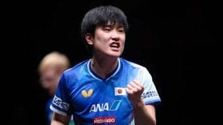 張本智和が“天敵”F・ルブランに連勝し日本勢唯一の4強入り　張本美和は世界4位・陳幸同と激闘もフルゲーム惜敗【WTTチャンピオンズ・ドーハ】