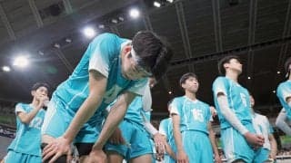 春高バレー　清風はノーシードからの快進撃も初Vならず　尾崎亮太はチーム最多17得点もガックリ