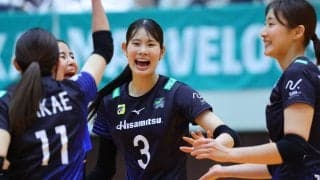 SVリーグ女子　SAGA久光と大阪MVの上位対決は1勝1敗