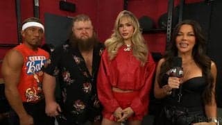 覚醒した美女レスラーの横で“黒光り”する日本人男子スーパースター 「腕太くなった」久々の登場にファン歓喜