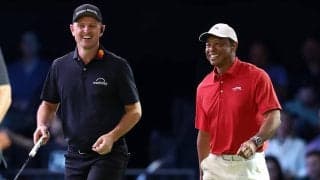 「最高の瞬間」45歳ローズがアルバトロスに大興奮 ウッズ2連敗／TGL