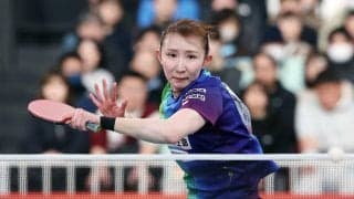 【卓球】早田ひな４強「すごく自分の強さを感じた」佐藤瞳を圧倒　Ｖ４へ準決勝は木原美悠