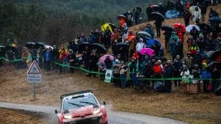 WRCモンテカルロ：競技2日目を終え首位オリバー・ソルベルグがリード拡大、パワステトラブルの勝田貴元は総合12番手に