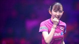 4連覇を狙う早田ひな、好調カットマン佐藤瞳に完勝　準決勝では木原美悠と激突……2023年決勝の再現【全日本選手権2026】