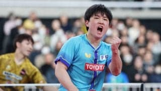 【卓球】張本智和「２年連続で同じ失敗は許されない」準決勝は18歳の松島輝空／全日本選手権