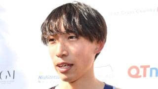 【陸上】三浦龍司がご意見番で登場、青学大・黒田朝日に期待「日本の陸上界を引っ張っていく」
