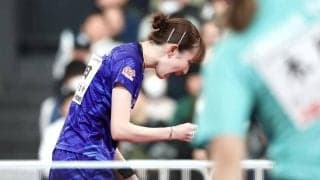 【卓球】早田ひな４連覇王手　４人目偉業へ決勝相手は張本美和　準決は木原美悠を４－２で下す