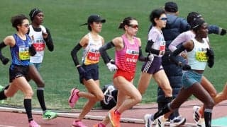 【大阪国際女子マラソン】松田瑞生、17キロ手前で第１集団から遅れる