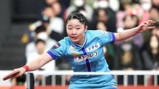 【卓球】張本美和が初優勝　早田ひなに三度目の正直「いいプレゼントに…」前日が父の誕生日