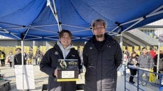 群馬の辻直人と谷口大智が『スリーピース』の募金活動を実施… 長期入院中や児童養護施設の子どもを支援