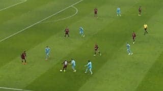 「ボールの隠し方がうまい」堂安律の“4秒キープ＆左足神技アウトサイドパス”が衝撃的「本当に奪われない」元日本代表が絶賛する局面打開の瞬間