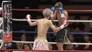 「かかってこいよ」からの衝撃KO 怒涛の連続ダウン、突き刺すようなカウンターの右ストレートで劇的決着