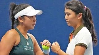 穂積絵莉組 逆転負けで全豪OP4強逃す