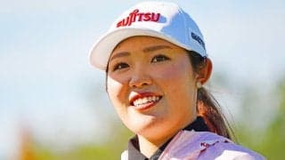 古江彩佳のキャップロゴが「富士通」に 米ツアー5年目のテーマは“勝ち切る”