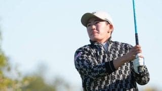 岩井明愛は2連続“ガッツパー”からバーディ締め「思い切って振っていけるコース」