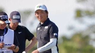 金子駆大が1ホール残して予選通過圏内の暫定40位 星野陸也と桂川有人は予選落ち