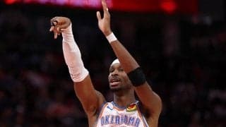 連続20得点超え試合数が119に達したSGA…1960年代にチェンバレンが樹立した記録へ肉薄