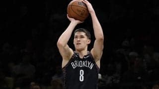 ネッツのイェゴール・ディヨミンがNBAの新人で歴代最長の34戦連続で3ポイント成功