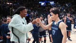 河村勇輝のブルズ初得点にジャ・モラントが即反応！ 離れても変わらぬ絆と「ハングリー精神」への深いリスペクト