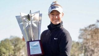 極寒の開幕戦は短縮競技に ネリー・コルダ2季ぶりツアー16勝目 山下美夢有5位
